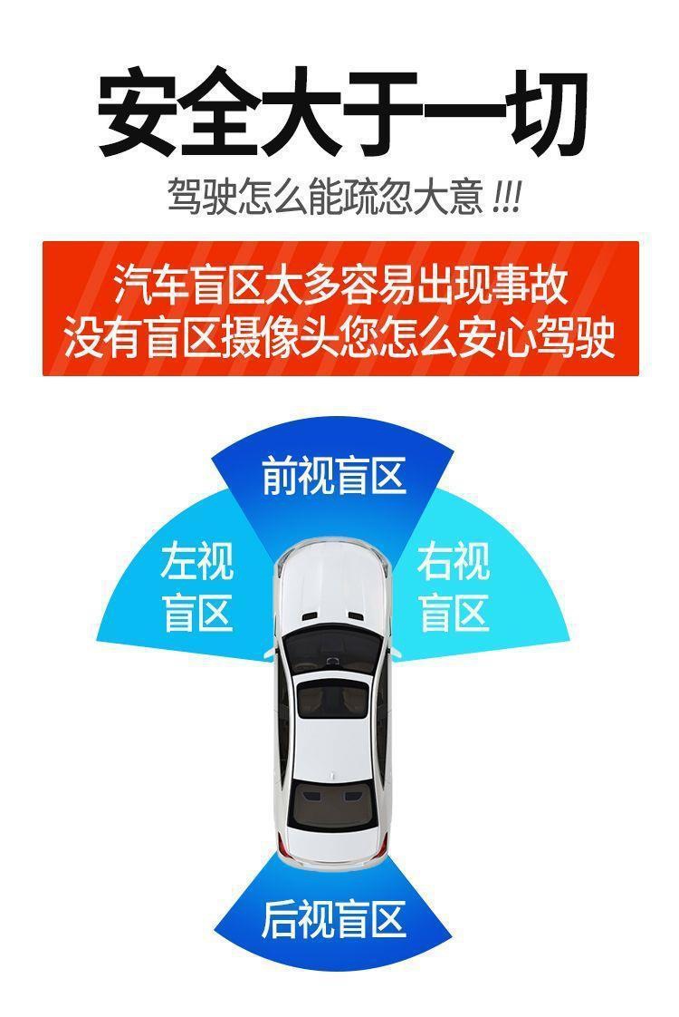 Car Right Blind Spot Assist System Hd Car Camera 12V Left and Right Blind Spot 360 Front Left Side View Image