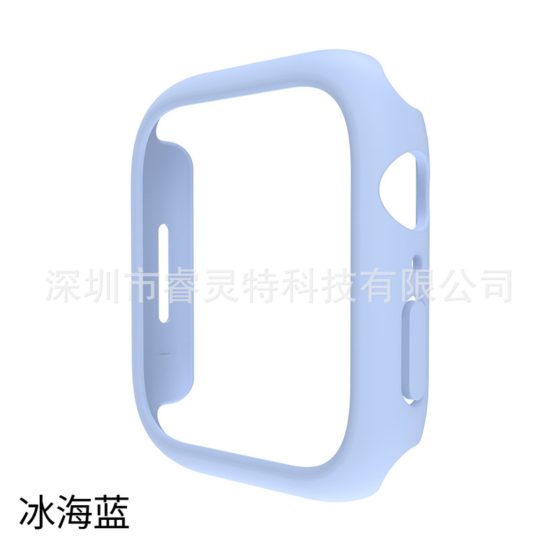 Suitable for Apple Iwatch7 41Mm45Mm Smart Watch Pc Frame Oil Spray Hollow Protective Case Hard Case Suitable for Apple Iwatch7 41Mm45Mm Smart Watch Pc Frame Oil Spray Hollow Protective Case Hard Case