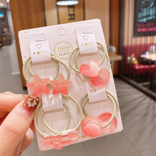 Children's fashion headband, gentle on hair, skin-friendly hair tie for girls, baby hair accessories, infant hair ribbon, hair tie that won't damage hair