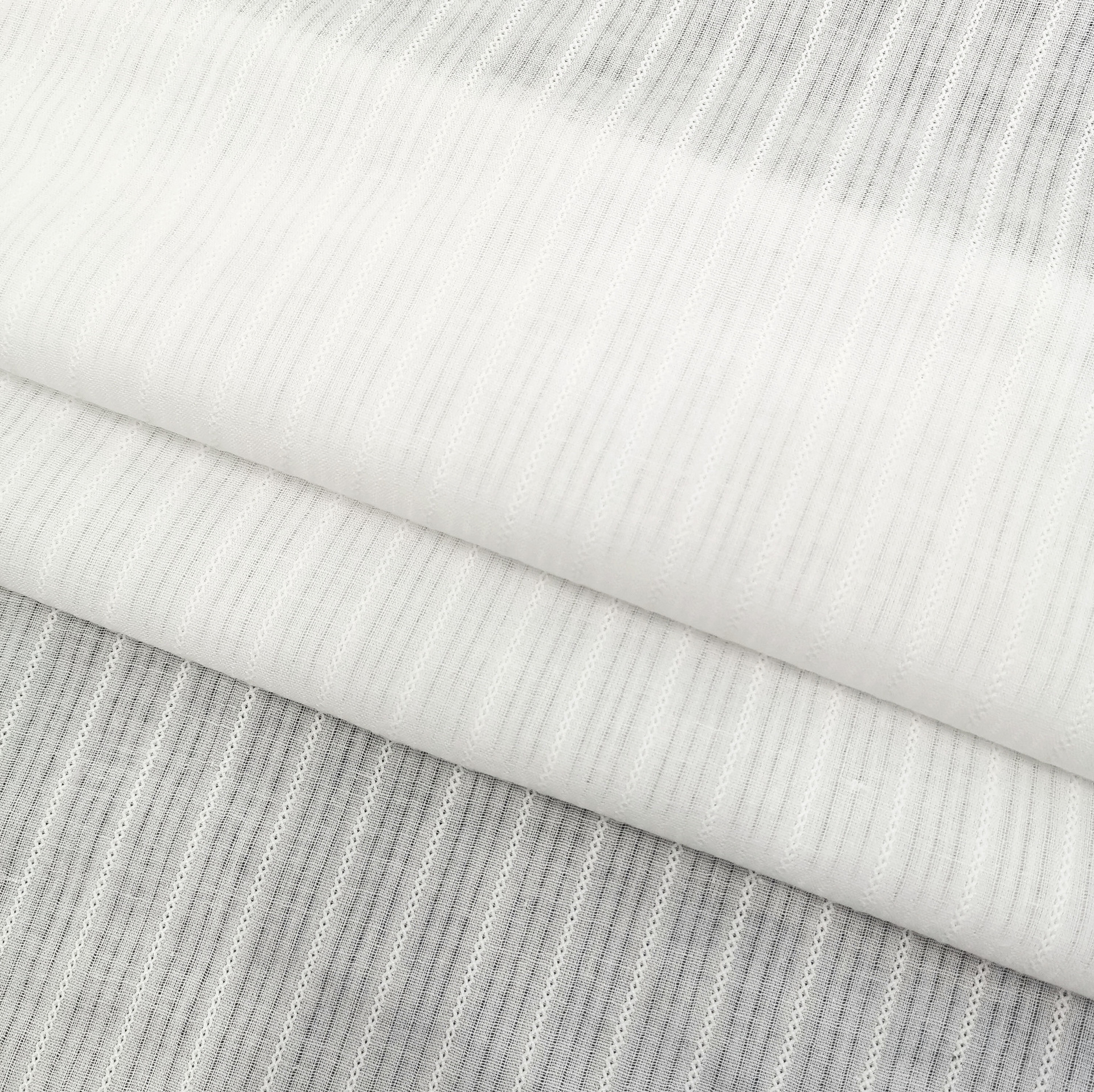 全棉竖条纹提花面料文艺风连衣裙衬衫睡衣女装童装装饰布料SS1885