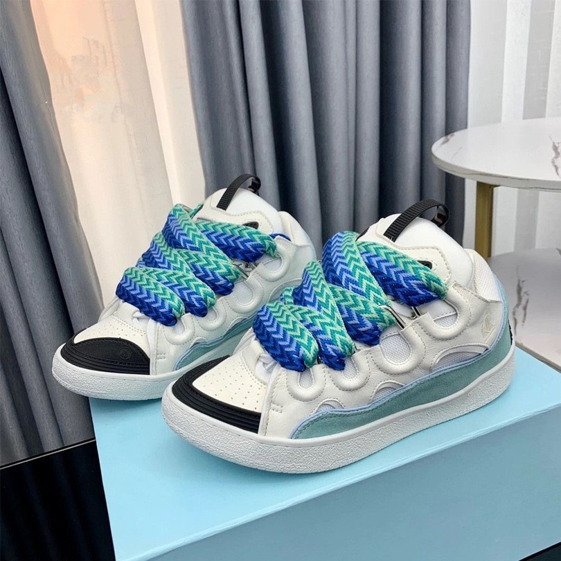 Cross-Border Foreign Trade Trendy Brand Lace-Up Thick-Soled Dad Shoes, Men's and Women's Couple Sports Casual Shoes, Retro Skateboard Shoes