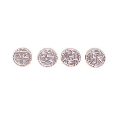 Zərgərlik ara hissələri – 999 pure silver "Peace and Joy"