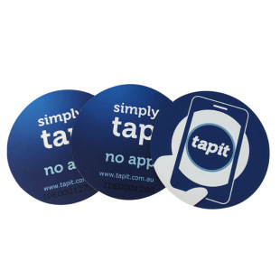 NFC printing label coated paper logo printing URL link anti-counterfeiting authentication NFC electronic label