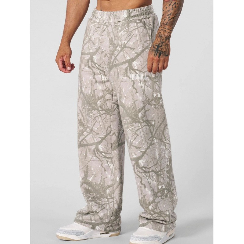 YoungLA Tree Camo Sweatpants Baggy Multi
