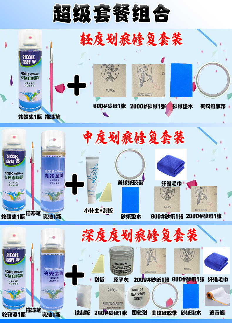 Wheel hub painting electroplating scratch repair car high-grade mirror wire drawing paint pen highlight silver renovation color change