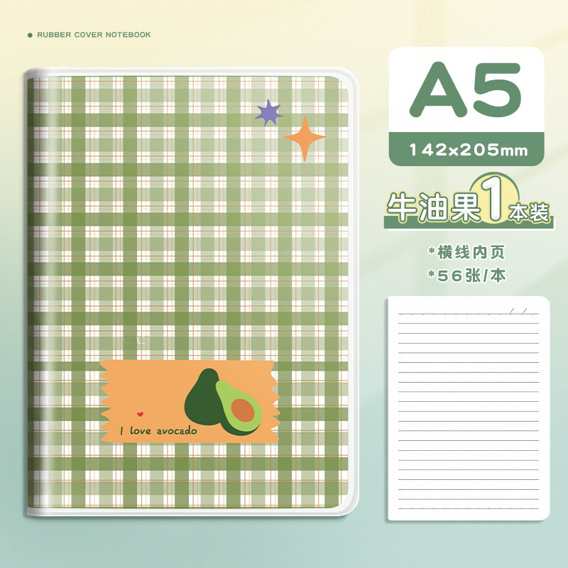 笔记本小清新日记本加厚新款本子学生胶套本a5软皮办公记事本批发|undefined