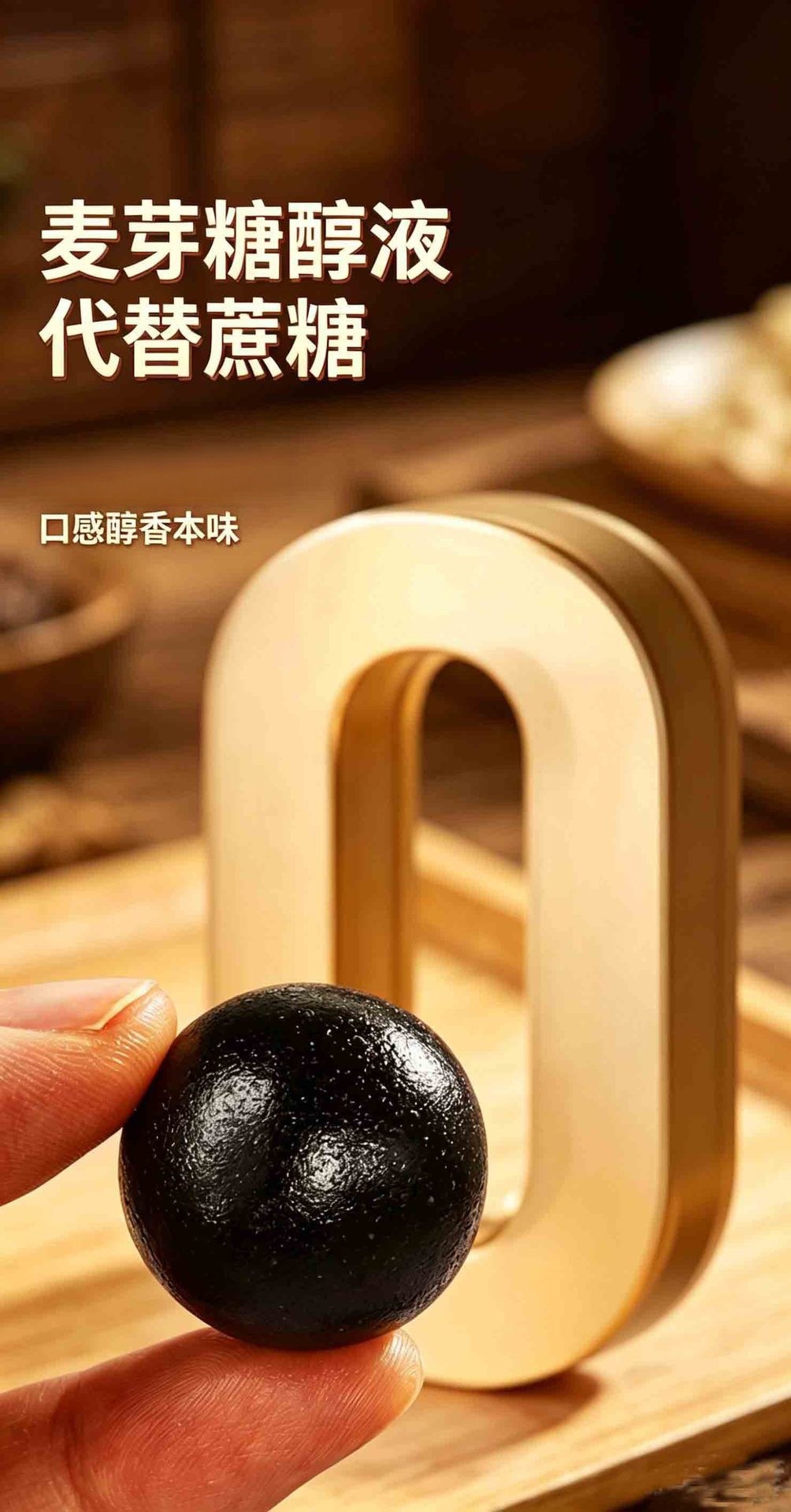 Yuanqi Huangjing Wan Honey Pills with Black Goji Mulberry Black Rice Black Bean 108g specifications