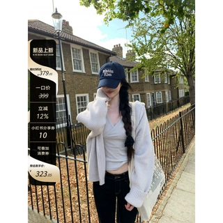 原生松弛通勤天菜!安全感高克重1040g!加厚含羊毛华夫格毛衣