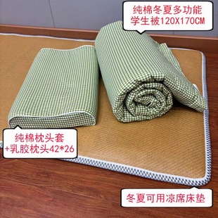 Student's Double-sided Summer Mat Washable Mattress Thickened Winter and Summer Dual-purpose Nap Mat Kindergarten Children's Floor Sleeping Mat