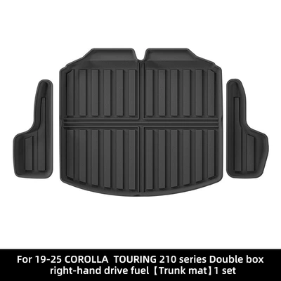 Trunk Mat — for Toyota Series Car Trunk - 19-25-corolla-touring-210-series-trunk-mat-hatchbackright-hand-drivefuel-black
