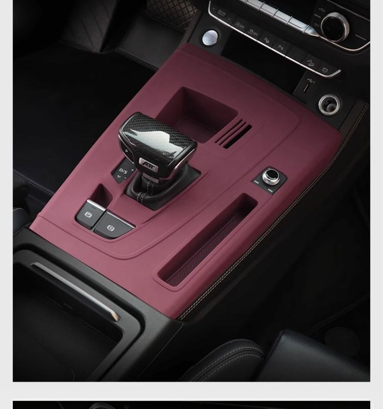 Q5L Central Control Protection Silicone Pad Gear Panel Protective Film Interior Modification Decoration Supplies Accessories 21-24 Models