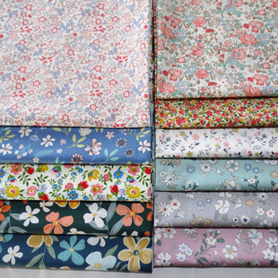 No fluorescent agent cotton cotton printed cartoon fabric bedding baby fabric wholesale 1.6 meters wide small stamens