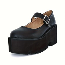 L 72971 Mary Jane Chunky Heel Shoes ������ָ���Ь �羳����