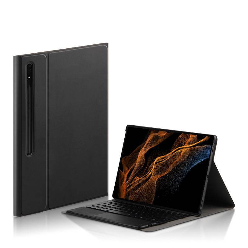 For Samsung Tab S8 Ultra 5G 14.6 flat panel Bluetooth keyboard leather case SM-X900/6 protective case