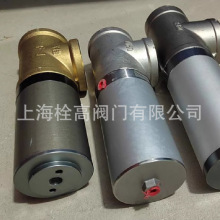 EPS泡塑机械配件 气动铜直角排水阀 空压机气动不锈钢角式排气阀