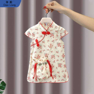 Girls' dress Children's Wear Baby 2022 New Summer Western Style Dress Summer Children's Internet Popular Princess Dress Free Shipping