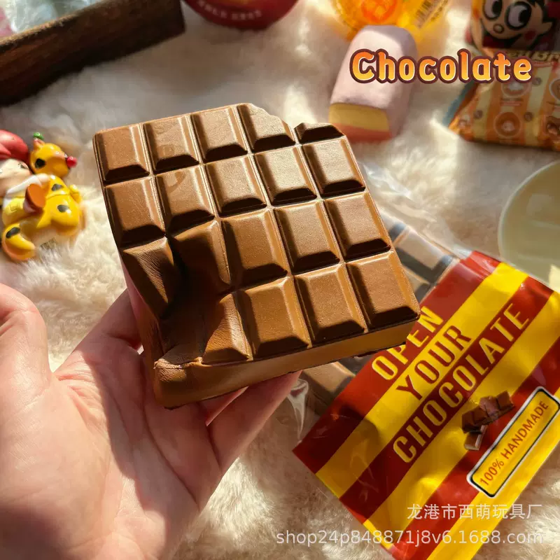 Акриловый спайш, слизь, реалистичная игрушка, антистресс, хлеб