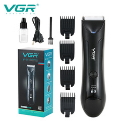 VGR951新型国境を越えた通常の電気理髪トリマー全身水洗理髪器液晶デジタル表示電気はさみ