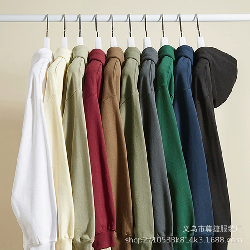 Мужская толстовка с капюшоном, оверсайз, хлопковая, плотная, с принтом, на молнии, в стиле стритвир