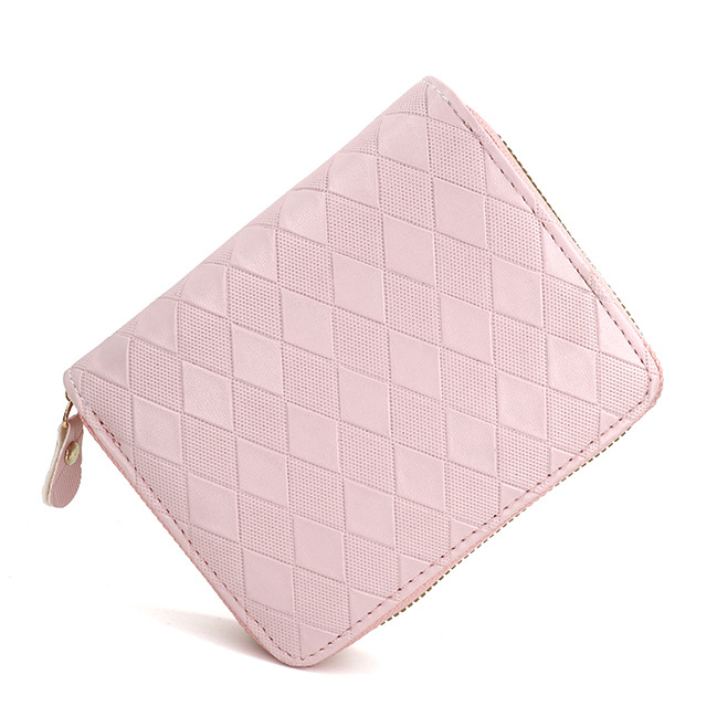 Bolsa de tarjetas de órgano simple de color sólido gran capacidad multi tarjeta cubierta de tarjetas para mujeres nueva cartera antirrobo tarjeta de crédito clip de tarjeta de cremallera