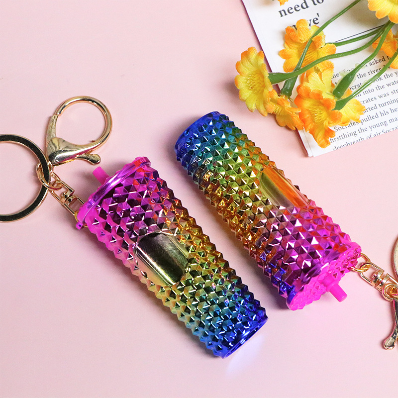 Unisex Gender Classic Style Style Classic Style Cup Plastic Unisex Bag Pendant Keychain