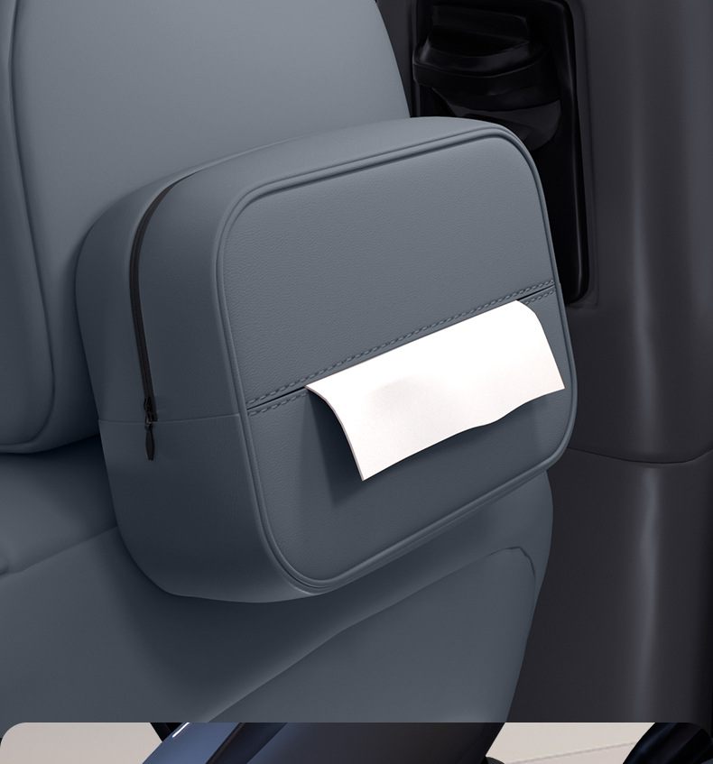 Suitable for Mg Mg4 Car Tissue Box 25 New Seat Hanging Central Control Tissue Bag Interior Paper Box Accessories