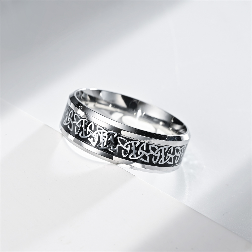 Anelli di coppia alla moda in argento - anelli designer uomo_voghion.com
