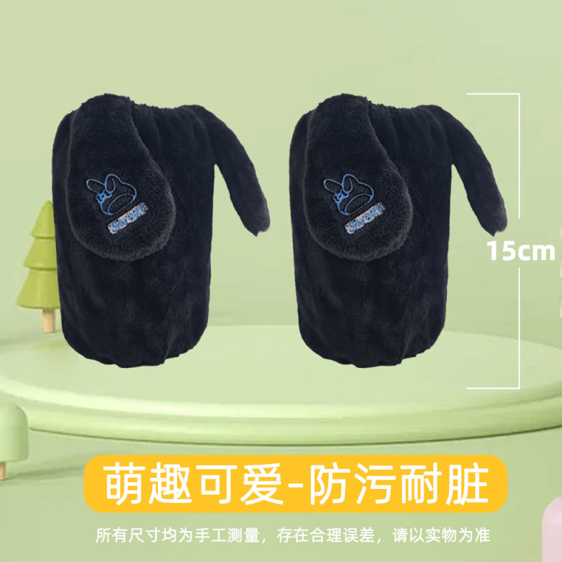 冬季儿童绒布袖套中短款保暖耐脏宝宝护袖幼儿园宝宝秋冬防污护袖|undefined