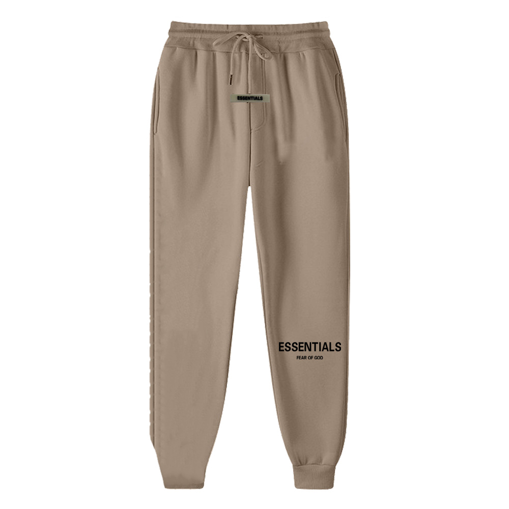 Fear of God Essentials Sweatpants Logo Tan