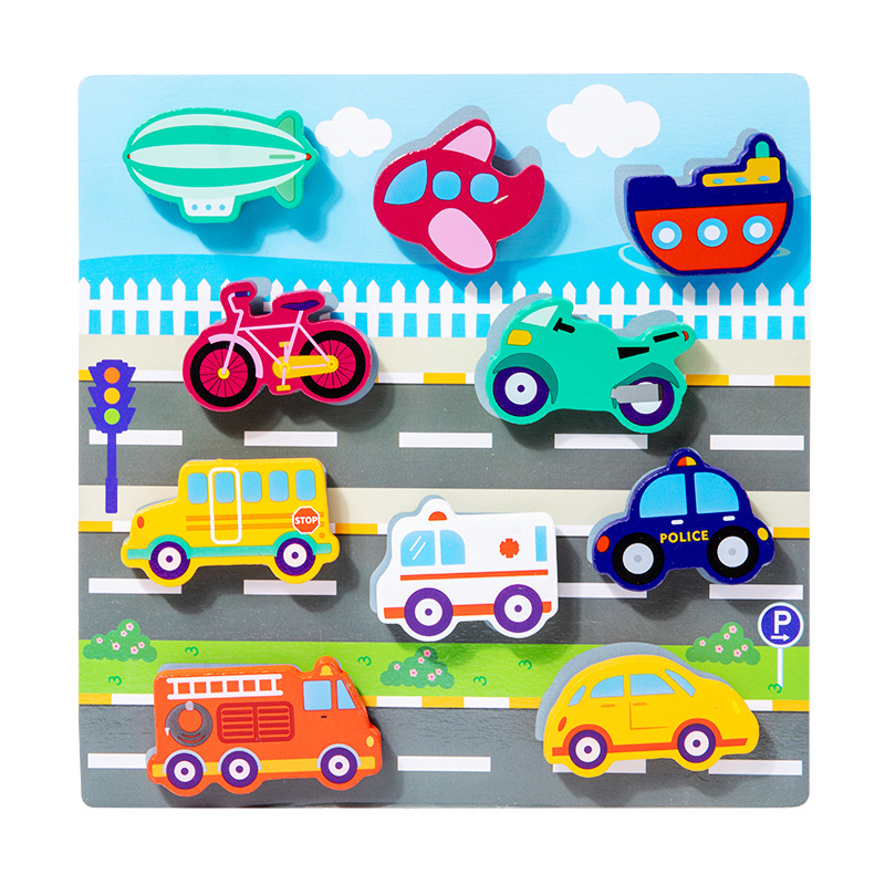 CPC CE Montessori educación temprana multi-tema Velcro rompecabezas DIY Velcro rasgado juguetes educativos de acción fina