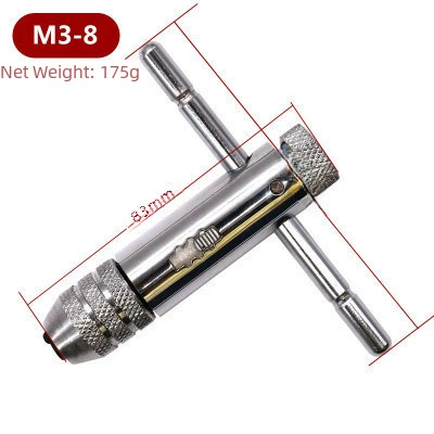 M3-M8 регулируемое шипастое колесо ручка с ключом для кран M5-M12 проводная атака положительный и обратный ключ ручная атака проводные аксессуары