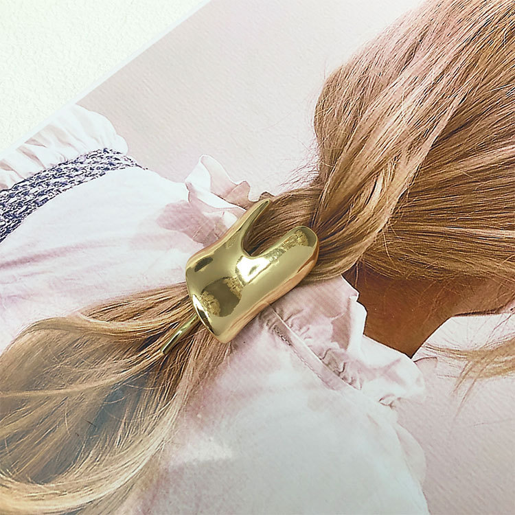 Women's Simple Style Geometric Alloy Plating Hair Clip display picture 6