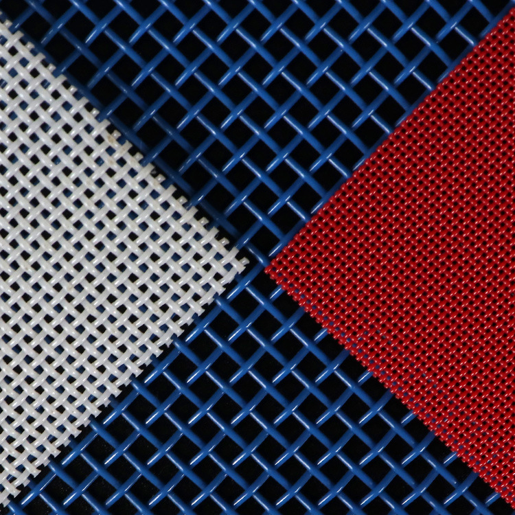 造纸厂平纹编织方孔烘干机脱水机聚酯网状输送带网孔透气网式网面