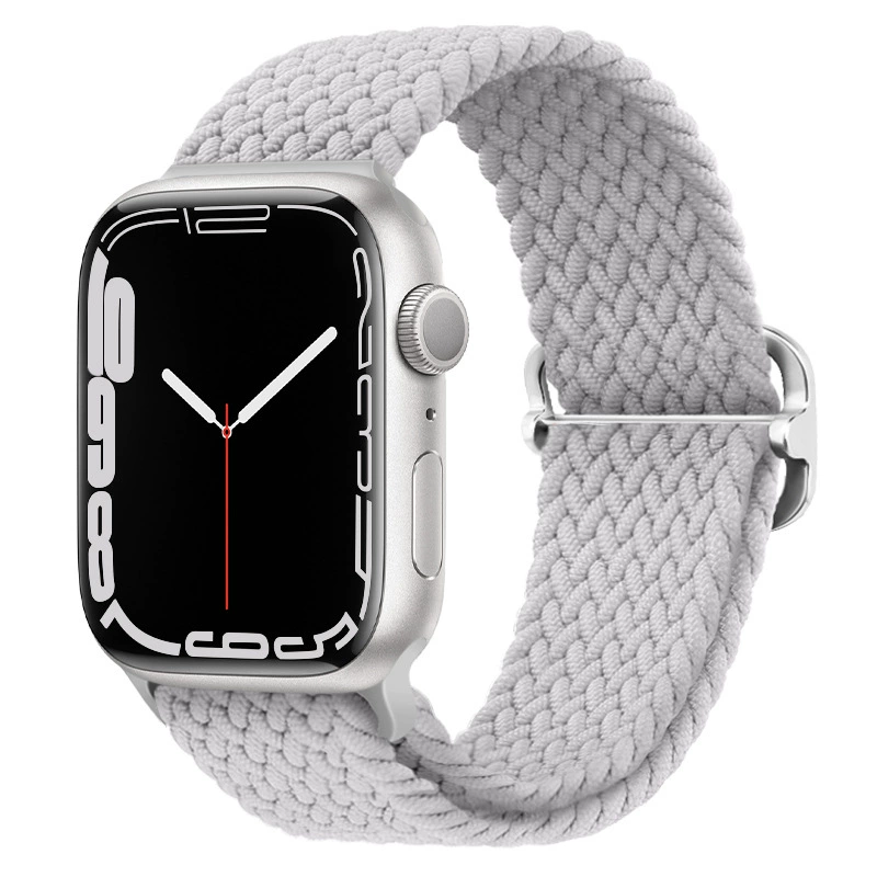 Смарт-ремешок Apple Watch подходит для Apple iWatch поколения 67891011 регулируемый нейлоновый переплетенный ремешок новый стиль