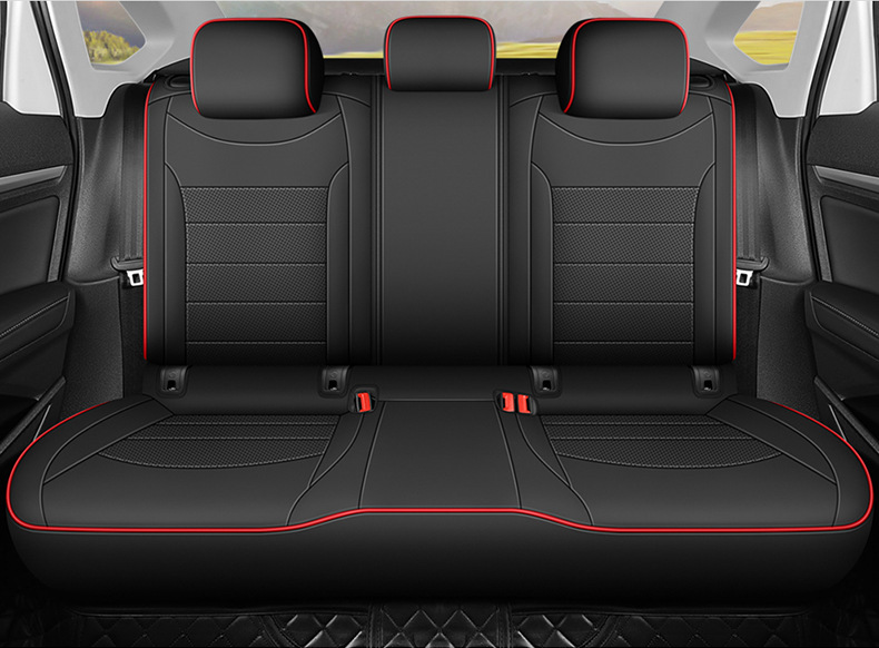 2013-24 Volkswagen Jetta Special Car Seat Cover Four Seasons Universal Leather Seat Cover Full Leather Car Cushion