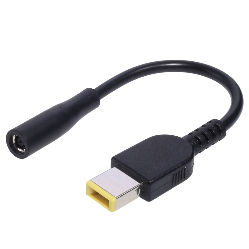 Dc line 4.5*3.0 female to square power adapter cable is suitable for Lenovo ThinkPad adapter adapter adapter adapter head