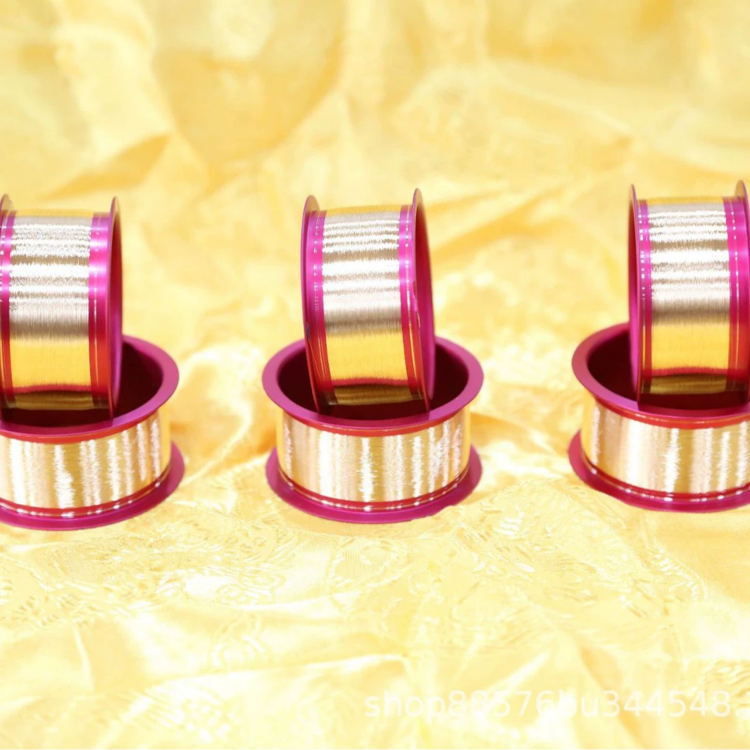 Профессиональная высококачественная поставка ключа Great Wall, золотая проволока, светодиодная золотая проволока, золотая проволока 23UM, золотая проволока, полупроводник 99,99%