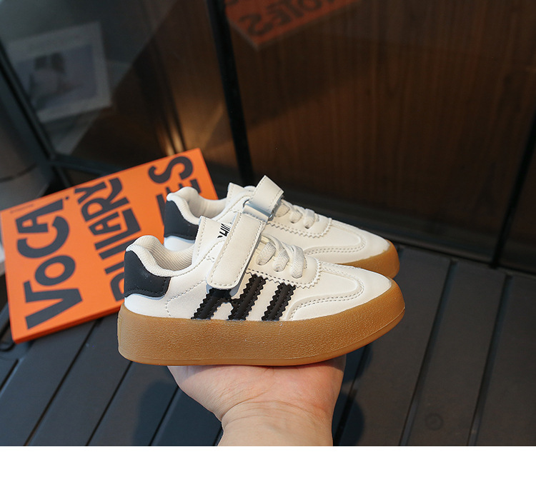 Children's Forrest Gump Shoes 2023 Autumn and Winter New Girls' Waffle Shoes Campus Boys' Moral Training Shoes_voghion.com