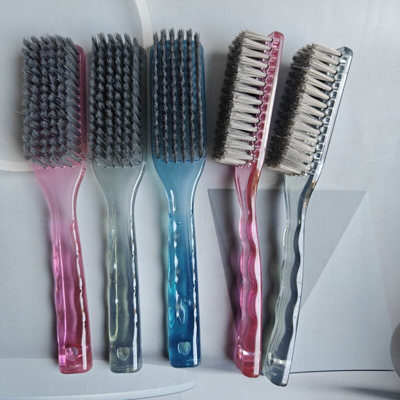 1057 Black Crystal Long Handle Shoe Brush Household Shoe Clothing Cleaning Brush Floor Brush Two Yuan Store Source Wholesale