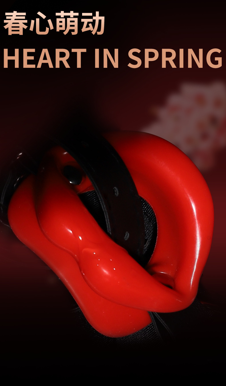 Jiuai SM Mouth Ball Gag with Leather Straps and Metal Ring for Adult Couples — detail image 18