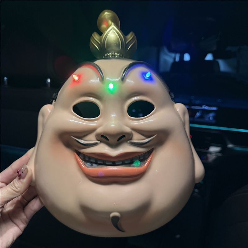 Nezha, Ao Bing, Taiyi, estrella en vivo, diadema, máscara, transmisión en vivo, accesorios para recibir parientes, Nezha, Shengongbao