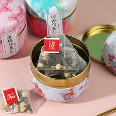 Small jar of scented tea small gift gift box packaging combination small jar of tea wedding bridesmaid souvenirs wholesale