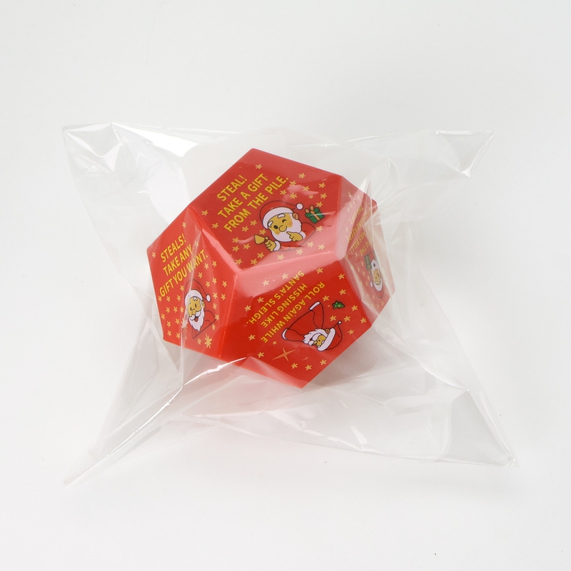 跨境新品Christmas Gift Exchange Party GameDice 圣诞老人骰子|undefined