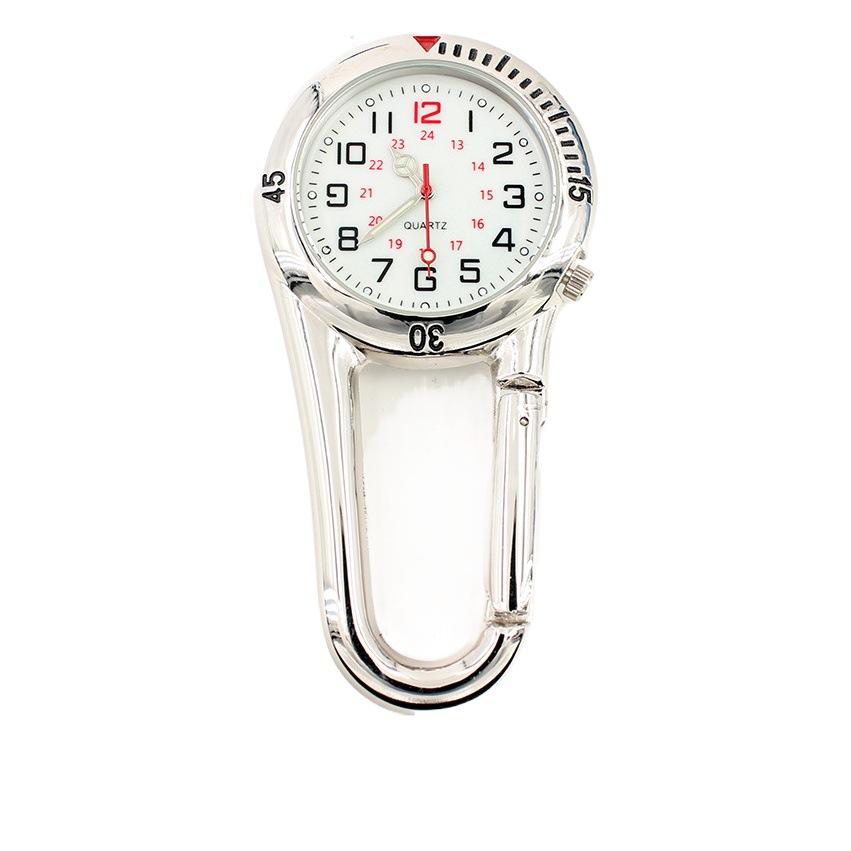 Material de aleación fluorescente dial multifunción reloj de escalada hebilla de seguridad mochila de escalada multifunción reloj de escalada