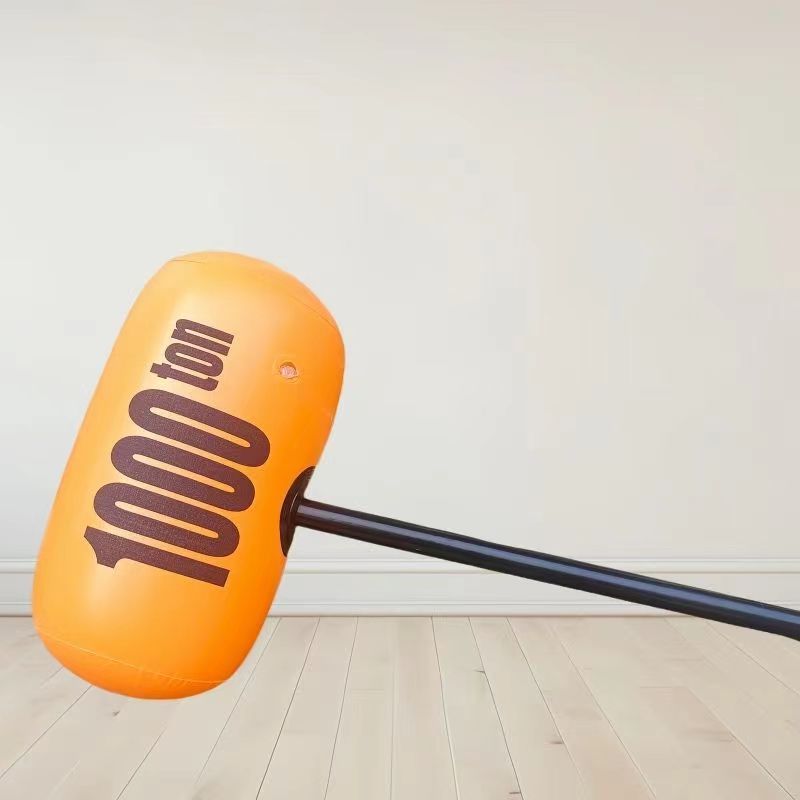 大型インフレータブル 0kg ハンマー漫画人形 0kg ハンマーゲームインタラクティブ罰小道具ナイトマーケット露店おもちゃ卸売|undefined