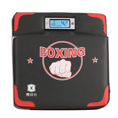 Boxing Smart Training Sandbag Voice Sandbag Punch Target Punch Power Tester, Suspended Portable Force Tester, Thick Model
