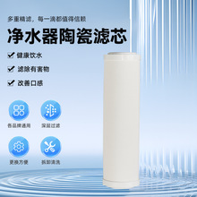 家用净水器10寸直饮机滤芯可反复擦洗净水机通用滤芯硅藻土陶瓷芯