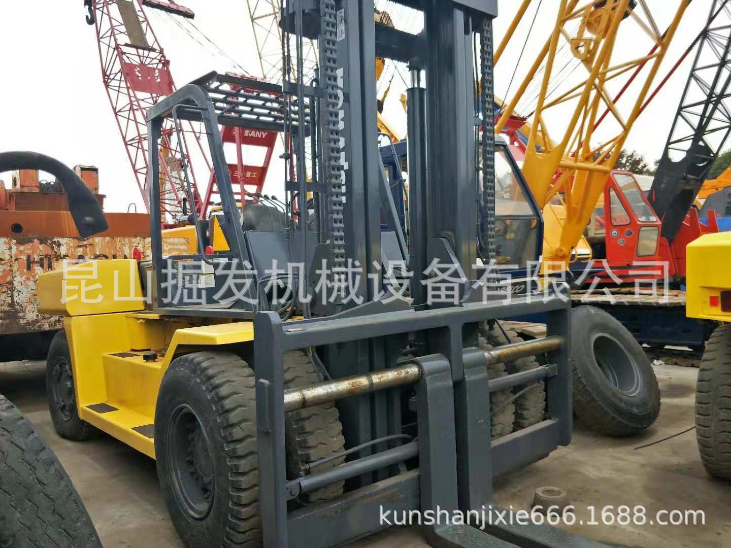 二手KOMATSU小松叉车 20吨柴油叉车