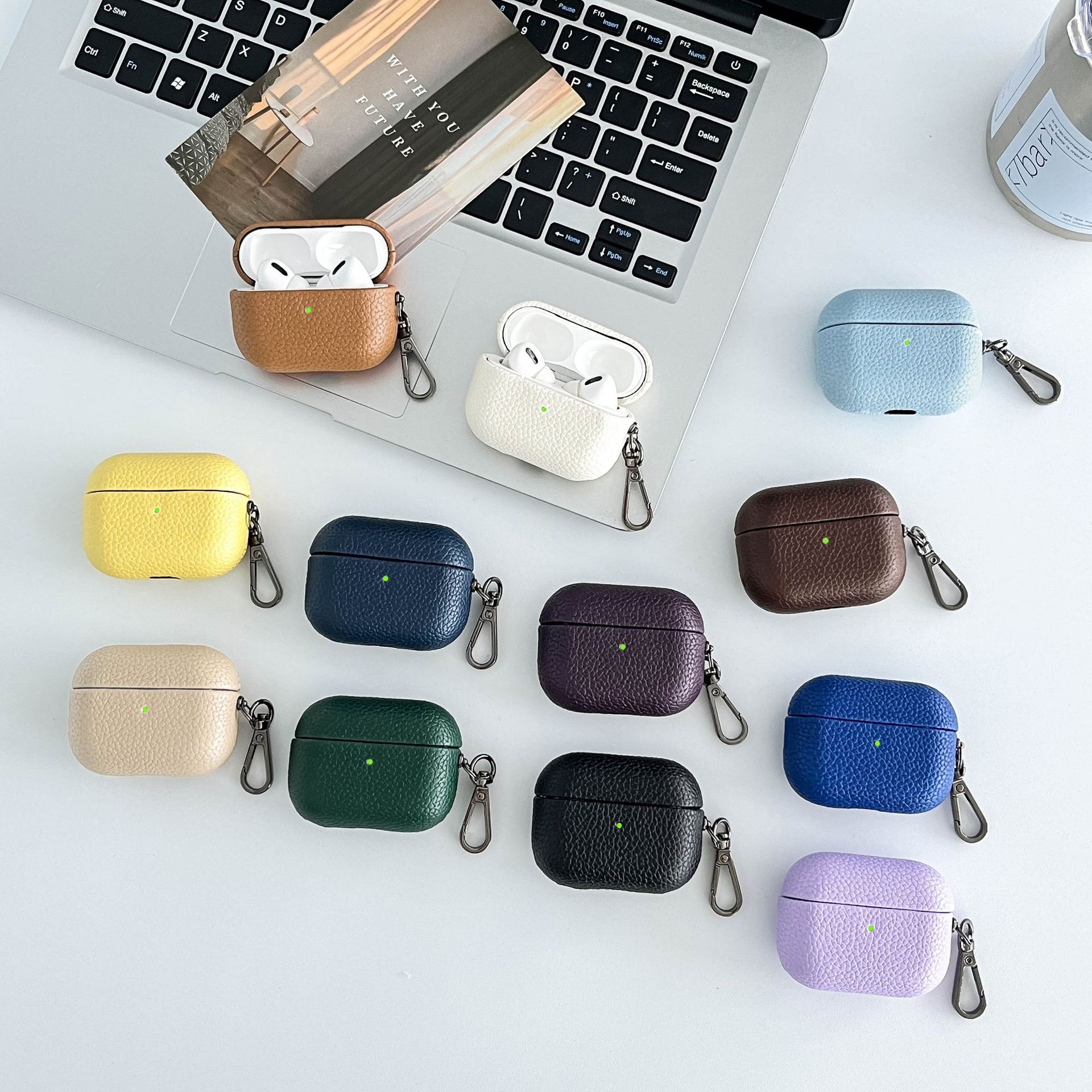 35g Weight iPhone Applicable Brands Bluetooth earbuds case Classification tpu Material Solid Color Pattern Vintage Style, Simple Style Style Injection Molding Craft Tpu Solid Color Injection Molding Vintage Style Simple Style Bluetooth Earbuds Case Phone Accessories 2