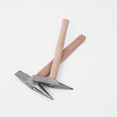 Manufacturer wholesale wooden handle electric welding hammer rust removal hammer welder chipping hammer flat head pointed head rust removal hammer rust knocking hammer